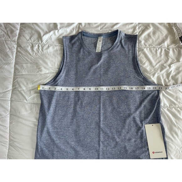 Lululemon Women's License to Train Classic-Fit Tank Top Size 12 LWIEMQS Blue NWT - Picture 3 of 9
